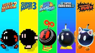 Evolution of Bob-omb in Super Mario Games (1988-2022)