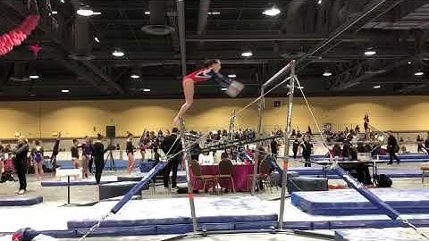 Level 9 bar routine 9.750