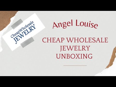 Cheap wholesale jewelry.com unboxing #jewelryunboxing #wholesalejewelry #reseller