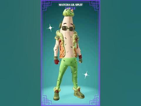 #Fortnite Style | Matcha Lil Split | Epic 🍌 - YouTube