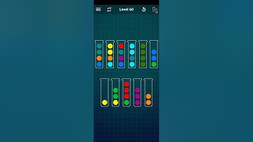 Ball Sort Puzzle Game Level 60