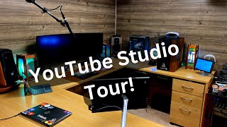 taking a tour of my awesome home office/youtube studio