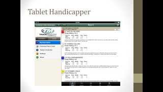 TrackMaster Pocket/Tablet Handicapper Tutorial - Thoroughbred screenshot 2