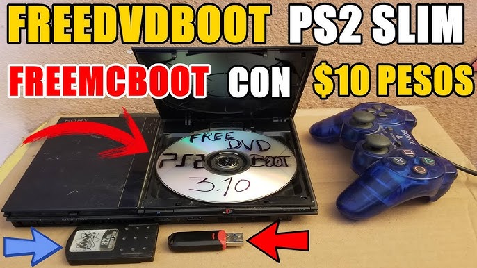 FunTuna FreeMcBoot na konsolach PlayStation 2 Slim 9000! FreeDVDBoot  Exploit 