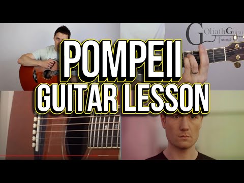 Pompeii - Bastille - Tutorial / Guitar Lesson