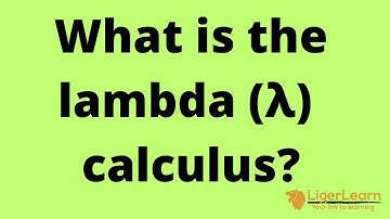 What is the lambda (λ) calculus?