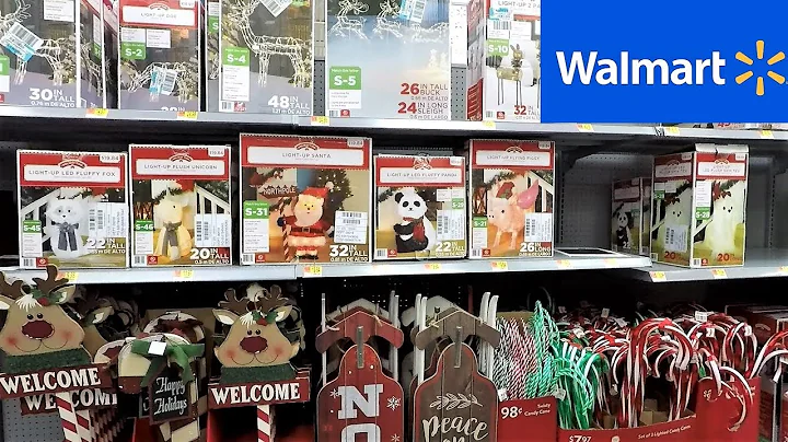 WALMART CHRISTMAS TREES DECORATIONS ORNAMENTS HOME DECOR SHOPPING