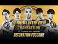 DFM Winners Interview translation - LJL 2022 Spring Finals