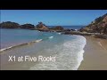 Five Rocks - Part 1 - getting up Big Sandy with a X1 camper trailer and where to camp