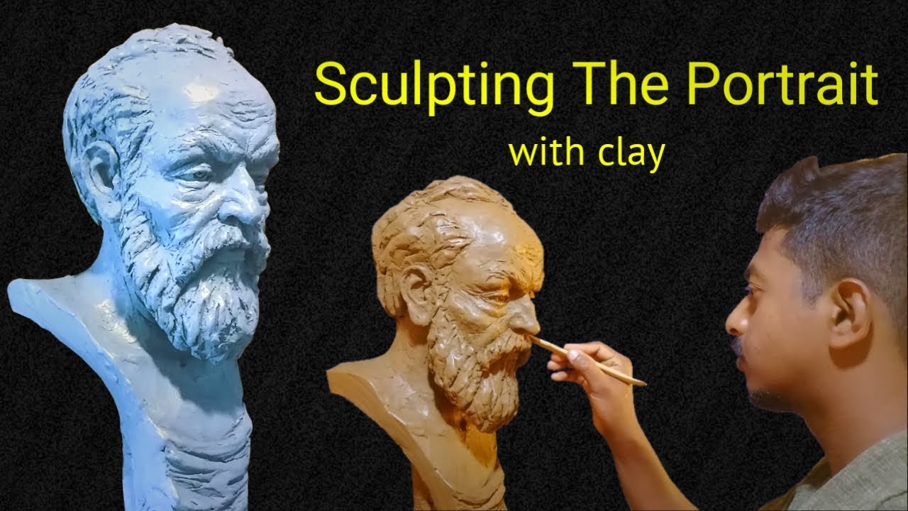 Sculpting Timelapse - HEAD MODELING (tutorial) 