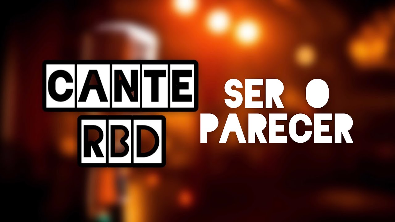 CANTE RBD | Ser o parecer (Karaokê) - Júlia Cascon
