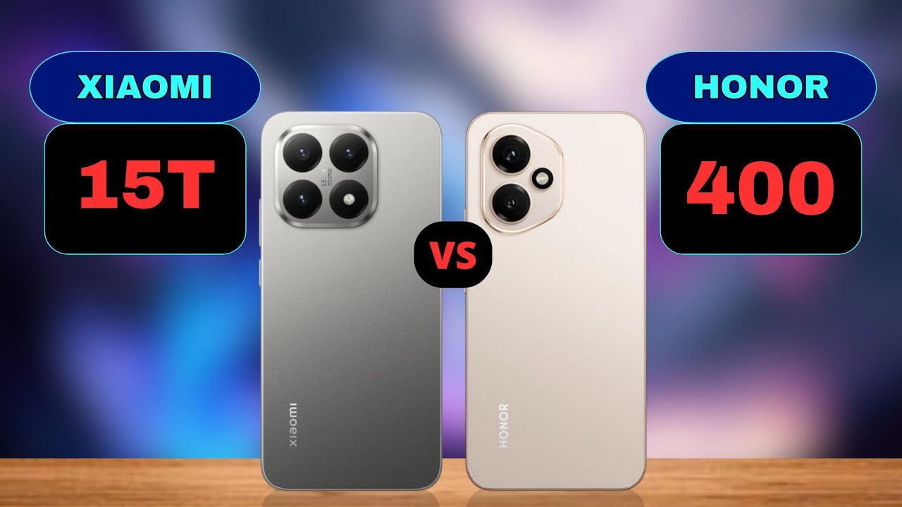 Сравнение Xiaomi 15T и Honor 400