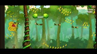 Fastest | Benji Banana Run (Speed World Record) + No Ropes {Raw Gameplay} 10 Min' Video,  Jungle Map screenshot 2