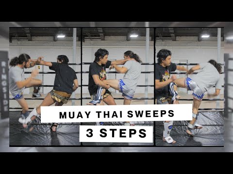 The 3 STEPS To Do A Muay Thai Sweep