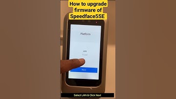 How to upgrade firmware of Biomax Speedface5SE