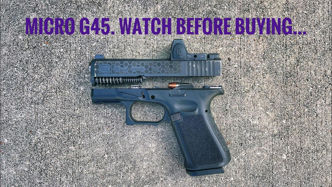 Рамка пистолета M1X от Glock Store.