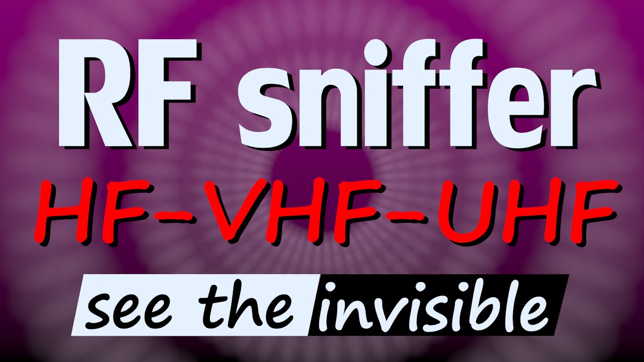 VHF-UHF Sniffer circuit - YouTube