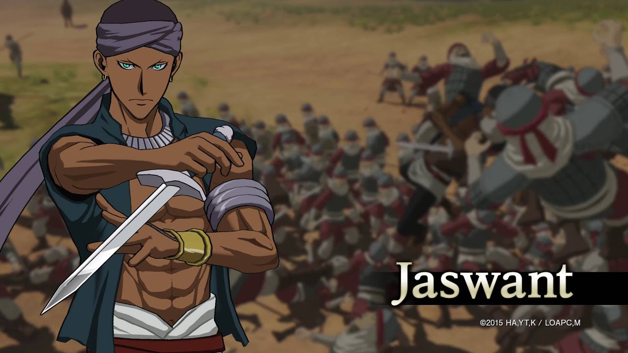 games people play Arslan: The Warriors of Legend Jaswant Character Highlight