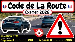 ✅ TEST GRATUIT DU CODE DE LA ROUTE 2026 🚗 #256 Wealth