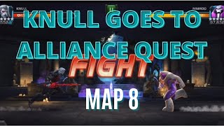 Knull (Rank 4) Goes to Alliance Quest Map 8 | Marvel Contest of Champions