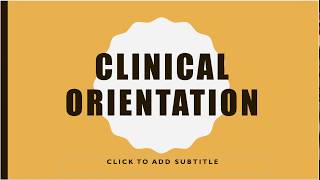 Georgia Institute of EMS - Clinical Orientation Video
