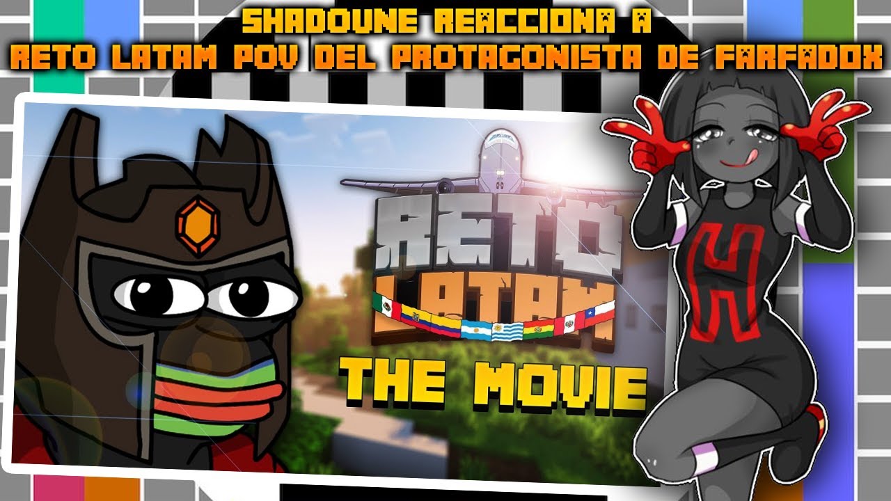 SHADOUNE reacciona a RETO LATAM: POV DEL PROTAGONISTA de Farfadox 😱😆