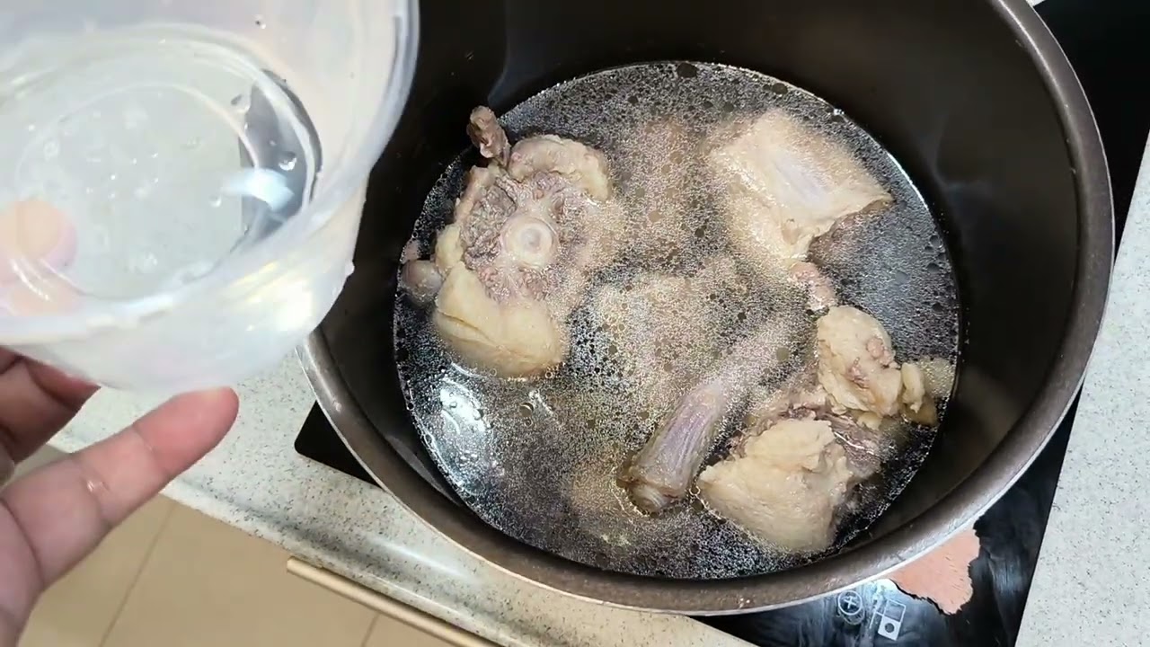 Masak sup Buntut/Ekor