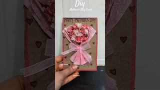 Diy Mother's Day Card Idea ❤️💐#craftideas #artandcraft #mothersday #mothersdaygift #bouquet #mummy