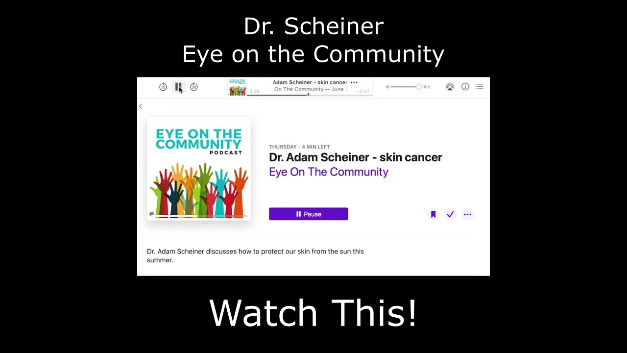 Dr  Scheiner Eye on the Community with Vicki Pepper