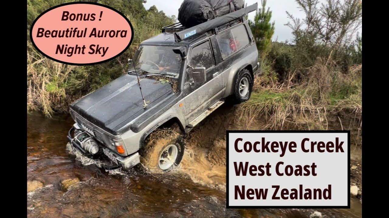 Cockeye Creek, West Coast, New Zealand, 4x4 club trip
