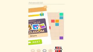 Puzzledom - Connect - Advanced Level 1 - 50 - Walkthrough screenshot 5