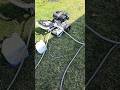 testing this power wash front Lowe's #lawncare