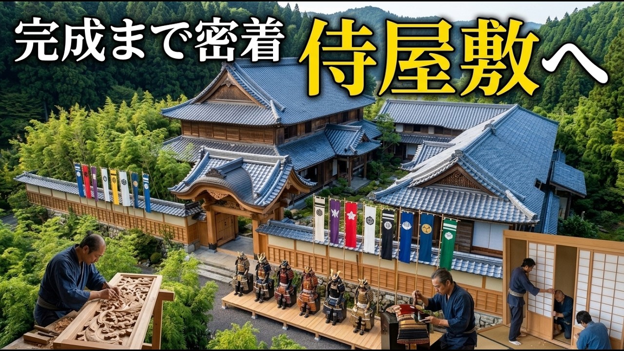築320年】朽ち果てた数寄屋造りをリノベーション｜日本最強の侍屋敷へ