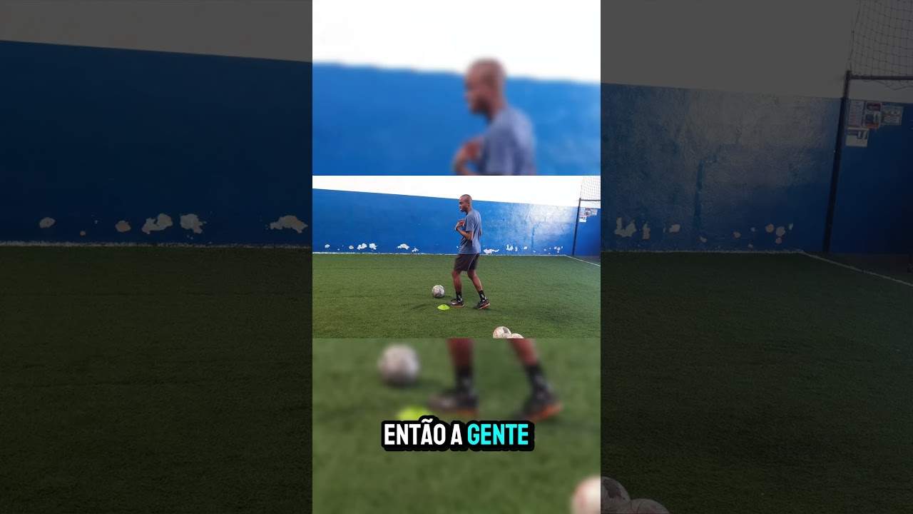 Aprenda o jeito correto pra finalizar #futebol #treinodefutebol #soccer
