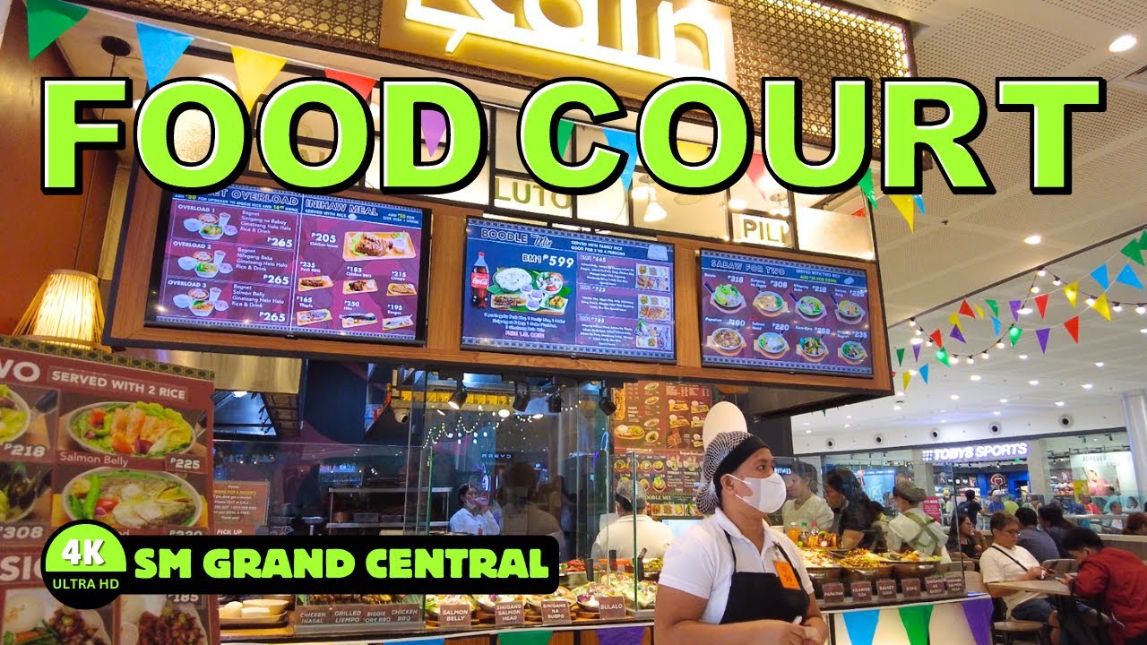 4K SM CITY GRAND CENTRAL FOOD COURT TOUR 2024 BER MONTH MALL TOUR 4k-sm-city-grand-central-food-court-tour-2024-ber-month-mall-tour