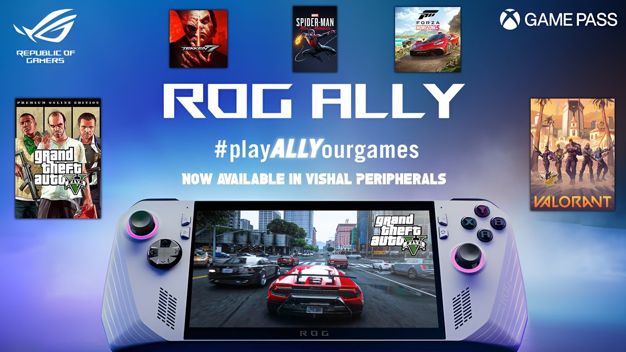 ROG Ally (2023)  Gaming Handhelds｜#playALLYourgames ｜ROG USA