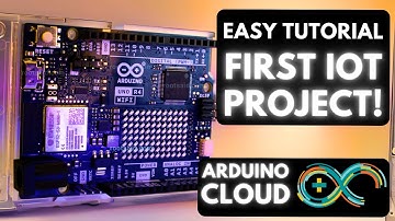 Make your first Arduino IoT Project for Beginners | Arduino IoT Cloud Tutorial