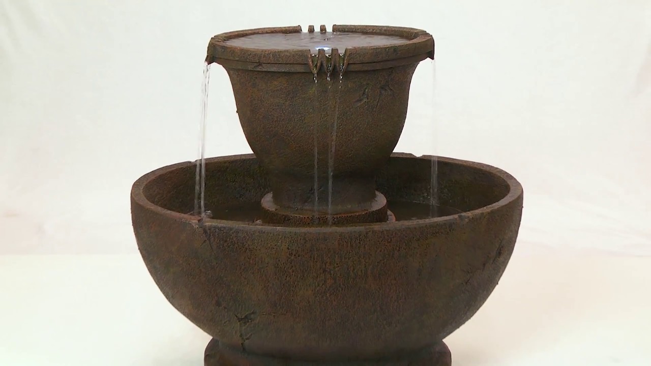Design Toscano S Richardson Oval Urns Cascading Garden Fountain Grande Ss11121