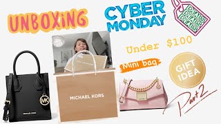 Under $100 Michael Kors Mini Bag | Unboxing Lita Small and Mercer Extra-Small