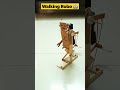 I Tried Walking Robot 🤖😎💯 #shorts #satisfying #diy #walkingrobot