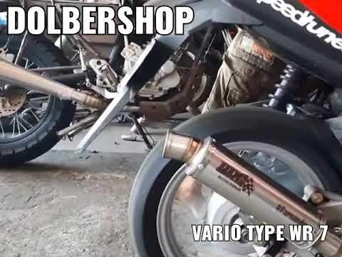 KNALPOT RACING WRC VARIO 125/150, MANTAP NIH BOSQUE
