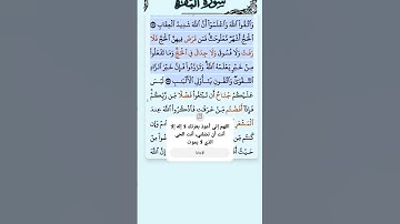 سورة البقرة الاية 196-197 فارس عباد قرآن 91