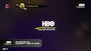 Hbo Signature Asia - Continuity June 21, 2025