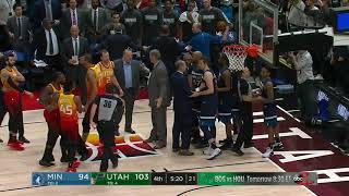 Teague checks Rubio to the stands - ESPN