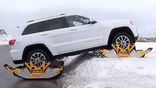 Turn Any 4x4 SUV or Light Truck into a Snowmobile in Minutes Resimi