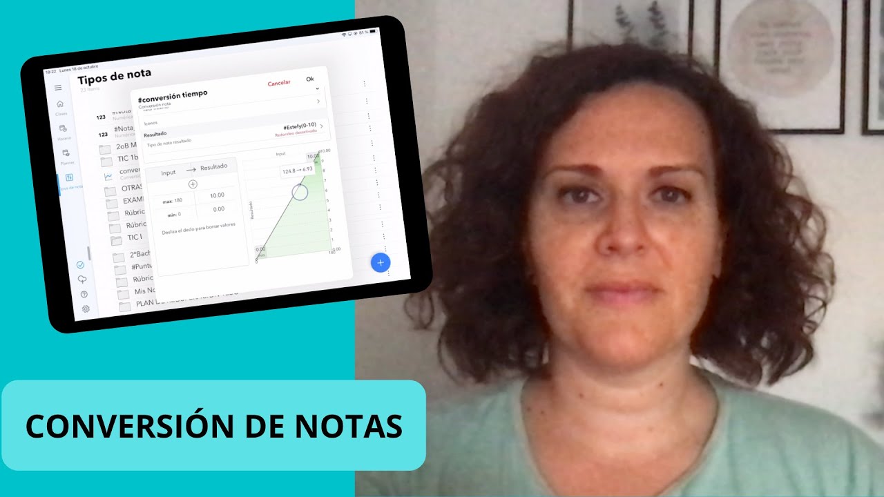 CURSO DE IDOCEO GRATIS. 8.CONVERSIÓN DE NOTAS.