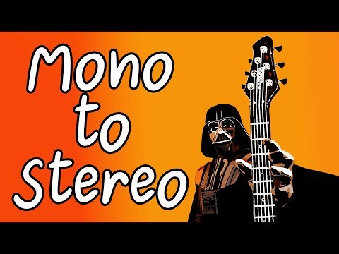 วิธีทำเสียงจากโมโนเป็นสเตอริโอ​ mono to stereo