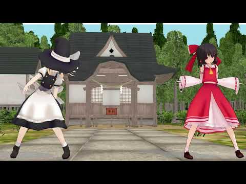 【MMD】bad apple 東方・艦これ・ラブライブ
