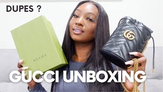GUCCI MINI BUCKET BAG UNBOXING 2022 + DUPES