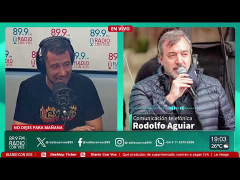Rodolfo Aguiar - Secretario General de ATE | No Dejes Para Mañana